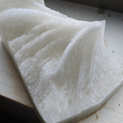 3D printed thick lithophane .04 nozzle